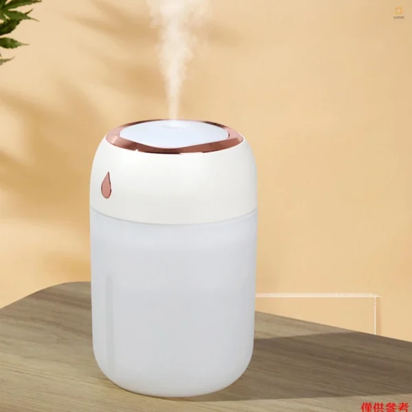 330mL Colorful Mist Humidifier Diffuser Portable 7-color Night Light