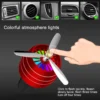Mini LED Car Smell Air Freshener Conditioning Alloy Auto Vent Outlet Perfume Clip Fresh Aromatherapy Fragrance Atmospher
