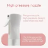9d6e9b98e812039e6b11f60e50c1c557.webp Hand Pressure Fine Mist Sprayer Alcohol Disinfection Spray Bottle Empty Bottle Home Cleaning Hair Styling