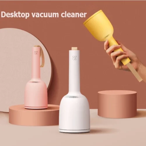 Desktop Vacuum Cleaner Table Mini Cordless Crumb Sweeper Easily tallation Personal Car Elements for Car Home Keyboard