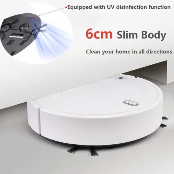 1800 Pa Multi function Robot Vacuum Cleaner Cleaning Machine Intelligent Charging Vacuum Cleaner 3 in 1 Spray Sweeping