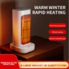 my-11134207-7qukw-lkaqlh8htc6tfd.webp Mini Electric Heater Portable Desktop Fan Heater Fast Heating Warm Fan Air Blowe Swinging head