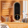 my-11134207-7r98o-lnl52yi1h5rx85.webp Mini electric heater home desk warm air blower portable electric heater fan Remote control Timing