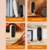 my-11134207-7r98r-lnl5ads7wszg9d.webp Mini electric heater home desk warm air blower portable electric heater fan Remote control Timing