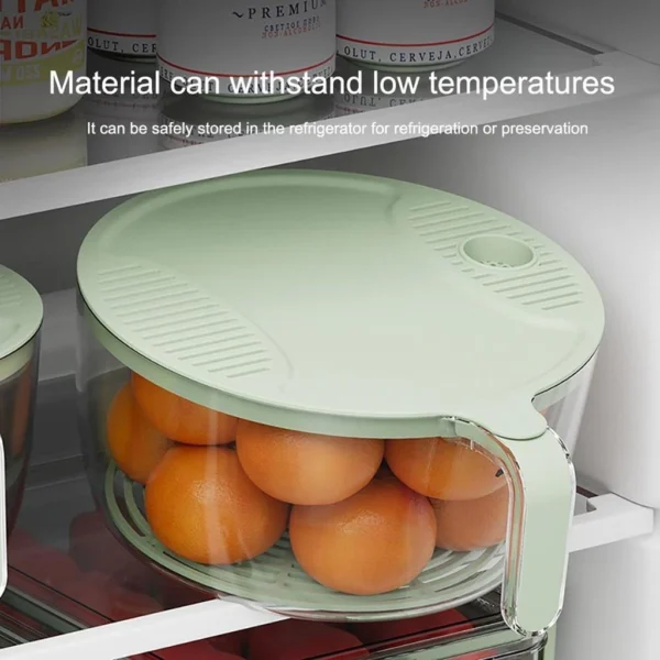 Washing Basket 2L Rice Vegetables Fruits Storage Draining Conveniently