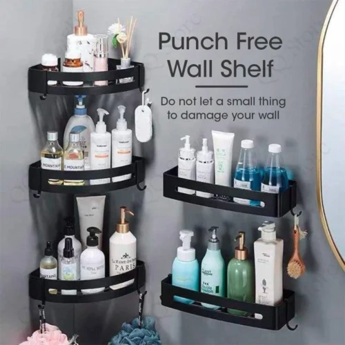 sg-11134201-7rcdo-ltxjj0ft4s7o3e.webp Bathroom Wall Shelf Punch Free Upgraded Glue Space Aluminum Rust Proof