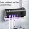 sg-11134201-7rce4-ltxju4yt1qtl50.webp Toothbrush Holder Sterilizer Dual Sterilization Toothpaste Dispenser Wireless USB Charging Supplies