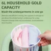Foldable Washing Machine Mini Blue Light Sterilization 3 Gears
