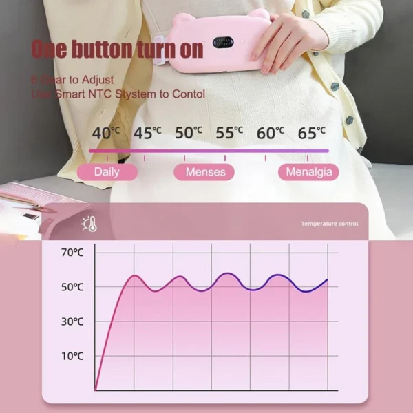 sg-11134201-7rcey-ltxjy1o73r4p01.webp Heating Device Lady Menstrual Period Compress Belly Waist USB Charging Noice Reduction