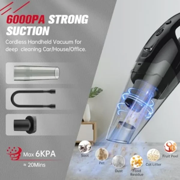 sg-11134201-7rfhf-m4616n7fiiwxd0.webp Home Wireless Vacuum Cleaner With USB Charging Use Portable Vacuum Cleaning For Car Pet Hair Dry Paste And Liquid Dirt