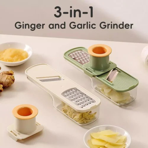 sg-11134201-82620-mkgjen25djb8df.webp Portable 3in1 Garlic Grinder Kitchen Gadget Mini Garlic Press Manual Garlic Grinder For Crushing Spices Herbs Garlic